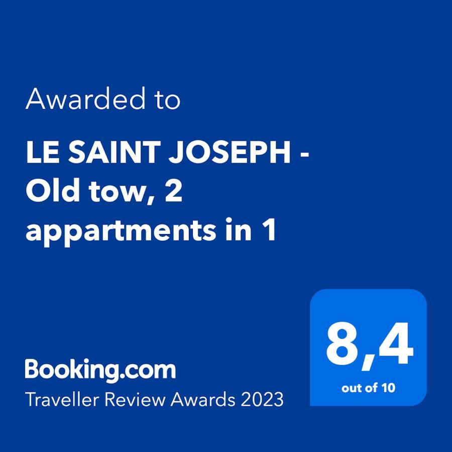 Le Saint Joseph - Old Tow, 2 Appartments In 1 尼斯 外观 照片